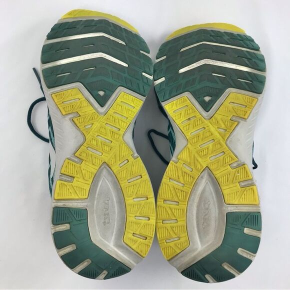 Brooks Launch 6 Teal White Lace Up Athletic Running Shoes - Picture 9 of 16